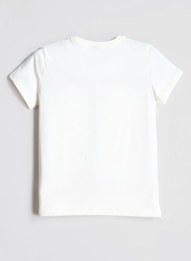 LC WAIKIKI Crew Neck Plain Girls' T-Shirt - Image 2