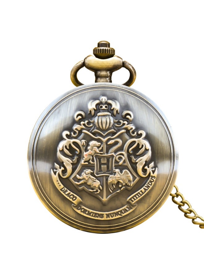NIBEMINENT Vintage Metal Analog Pocket Watch Unisex Casual Style  - Image 1