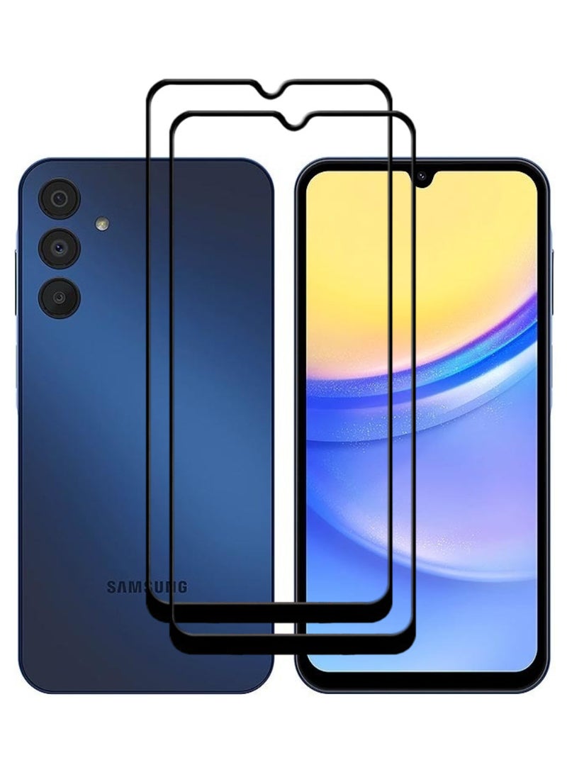 ACLIX 2 Pieces Antistatic ESD Dustproof Premium Quality High Definition Tempered Glass Screen Protector Designed For Samsung Galaxy A16 5G - Image 1