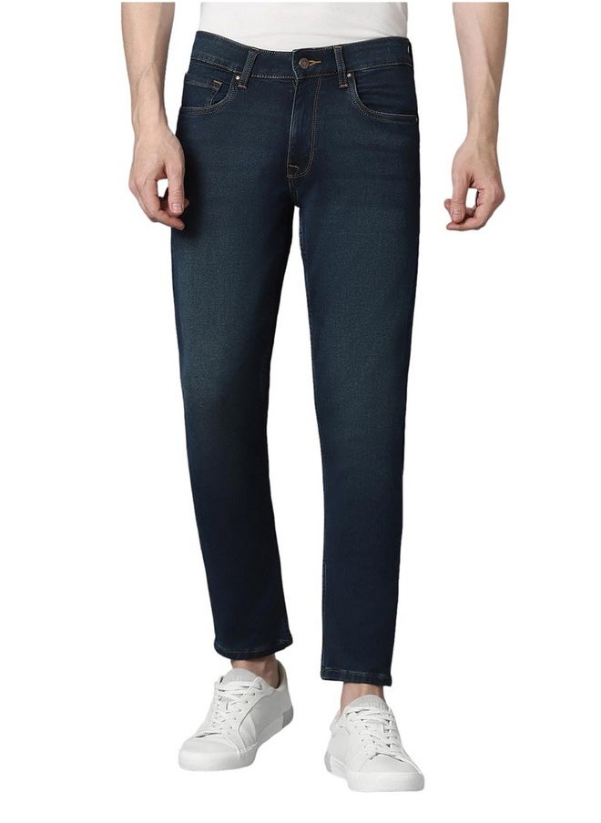 LOUIS PHILIPPE - Louis Philippe Men's Slim Jeans (LRDNCCTP121779_Navy - Image 1