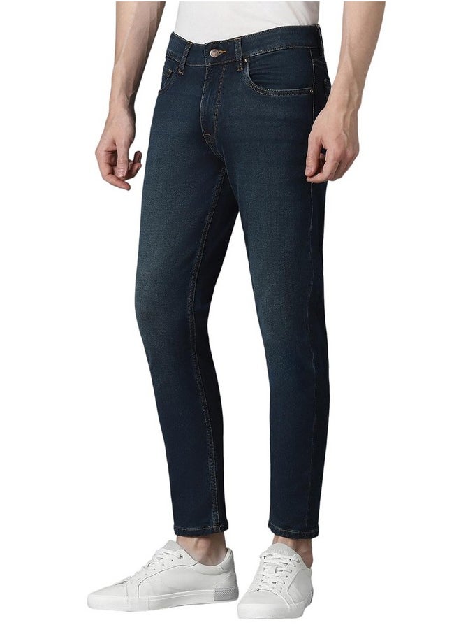 LOUIS PHILIPPE - Louis Philippe Men's Slim Jeans (LRDNCCTP121779_Navy - Image 1