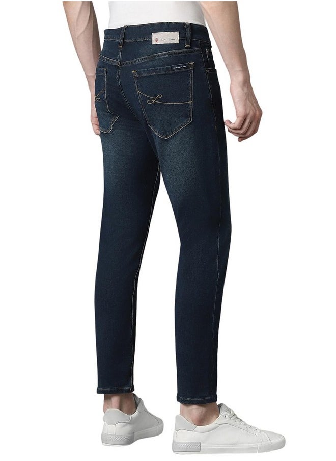 LOUIS PHILIPPE - Louis Philippe Men's Slim Jeans (LRDNCCTP121779_Navy - Image 1
