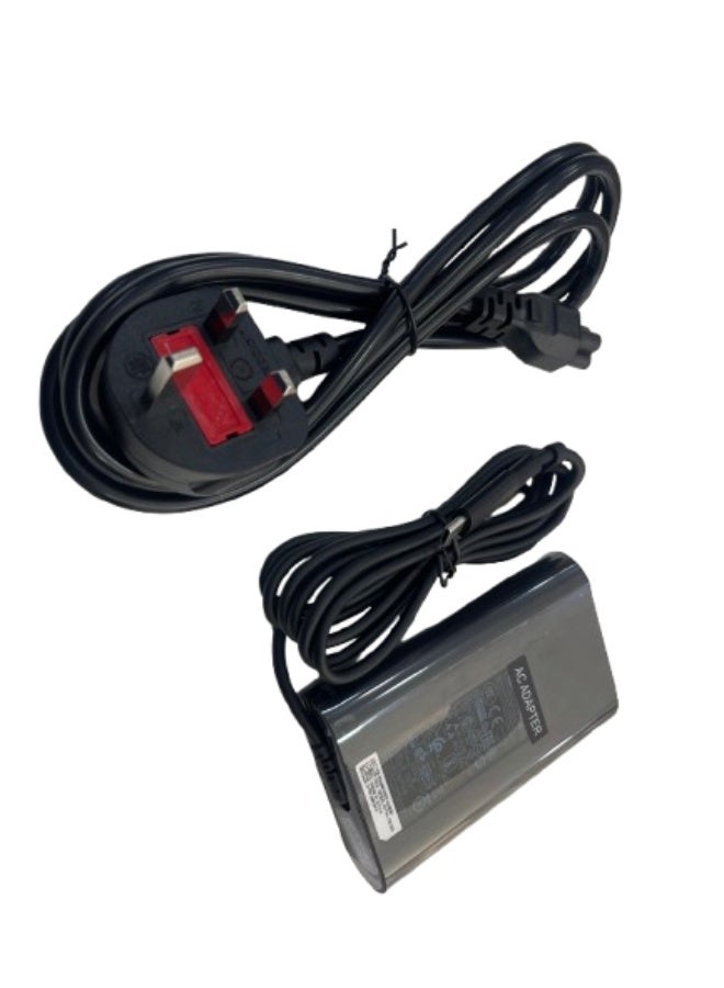 Dell Laptop Charger 65W USB Type-C AC Power Adapter with Power Cord – Compatible with Latitude 3340, 3440, 3540, 5340, 5440, 5540, 7340, 7440, 7640, 9440 2-in-1 - Image 2