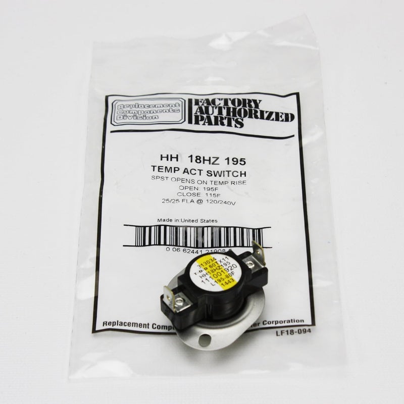Carrier HH18HZ195 - OEM Furnace Limit Switch L195-80 by OEM Replm for - Image 1