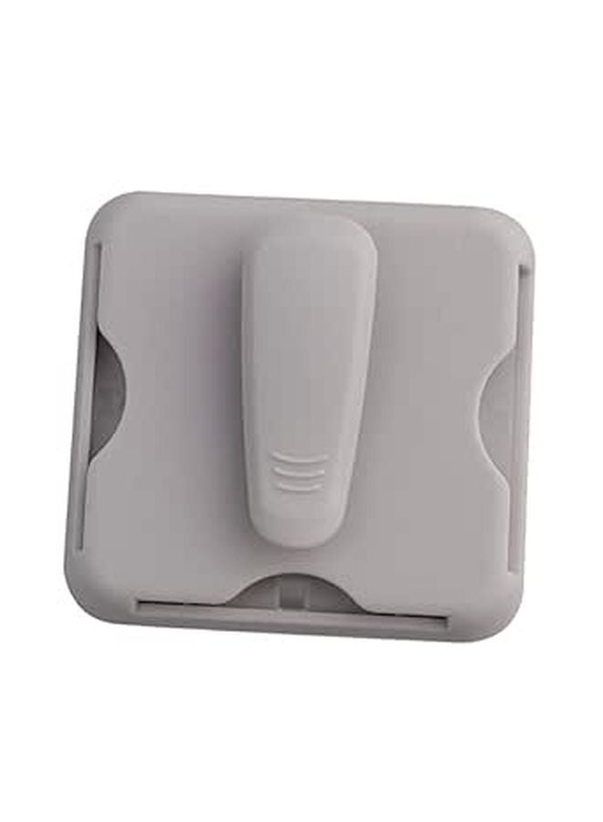 Beige Car Visor Organizer with Sunglasses Clip Multipurpose Storage Holder Durable Material - Image 1