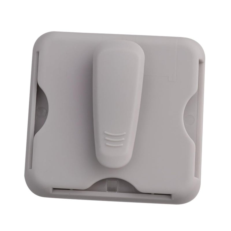Beige Car Visor Organizer with Sunglasses Clip Multipurpose Storage Holder Durable Material - Image 2