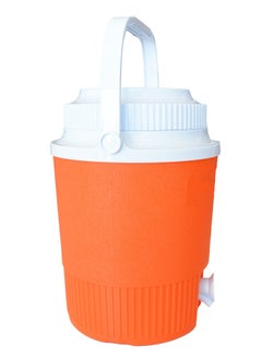 Generic Water Cooler Keep Cold water with Plastic in Orange Color Small 4.5 Litres  - Image 3