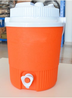 Generic Water Cooler Keep Cold water with Plastic in Orange Color Small 4.5 Litres  - Image 4
