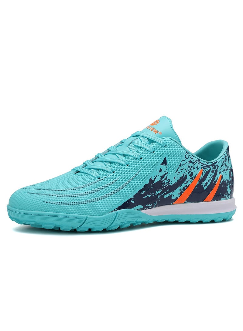 Sky View Soccer Shoes for Adult Lightweight Football boots with Dual Color Durable Athletic with Rubber Outsole,IN/IC sole for Men and Women,indoor outdoor  - Image 1