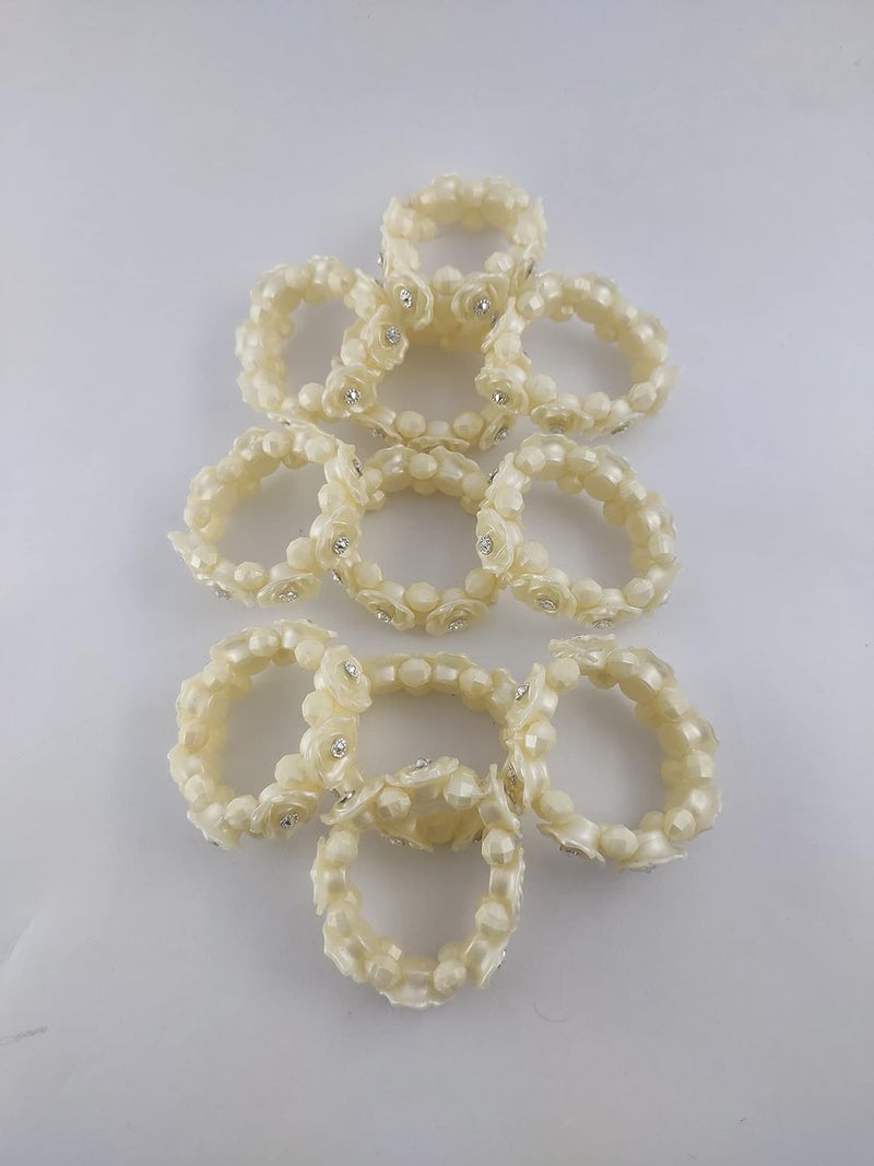 advancedestore Princess Collection White hair band for Girls WomenHair Accessories for BirthdayParty Wedding 11 pieces