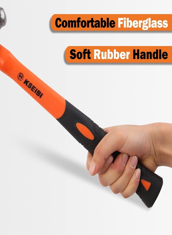 KSEIBI 271645 Ball Pein Hammers with Fiberglass Handles Head Weight (24oz) - Image 4