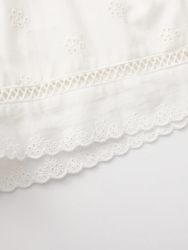 Balabala White Kids Girls Woven shorts for Women | Best Price UAE