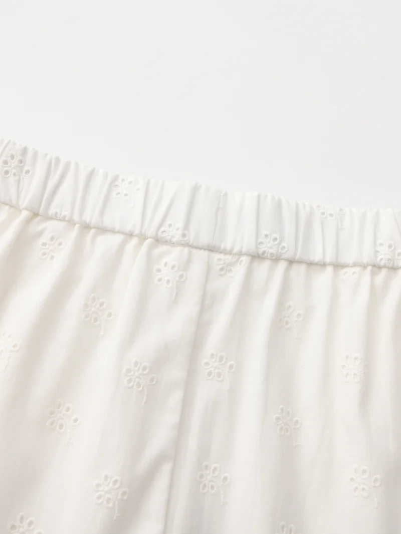 Balabala White Kids Girls Woven shorts for Women | Best Price UAE