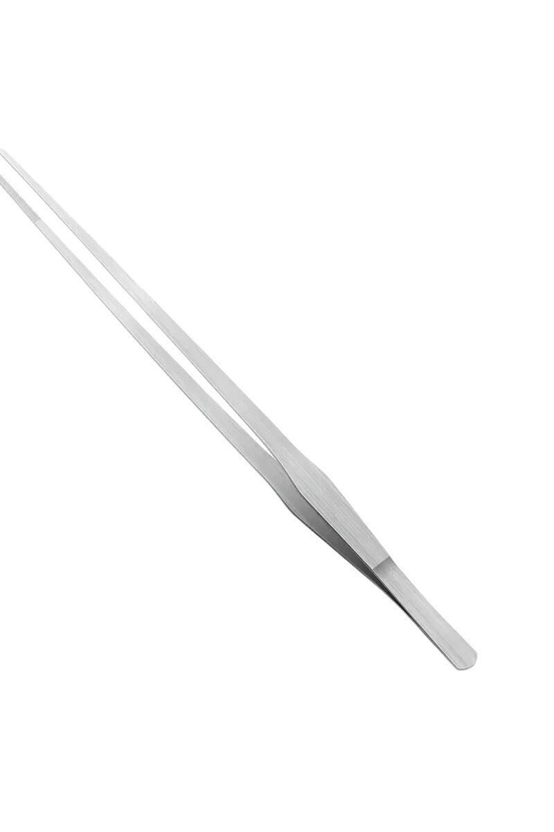 erorex Straight head 38cm Stainless Steel Aquarium Tweezers Pliers Fish Tank Plant Aquascape Tools Straight
