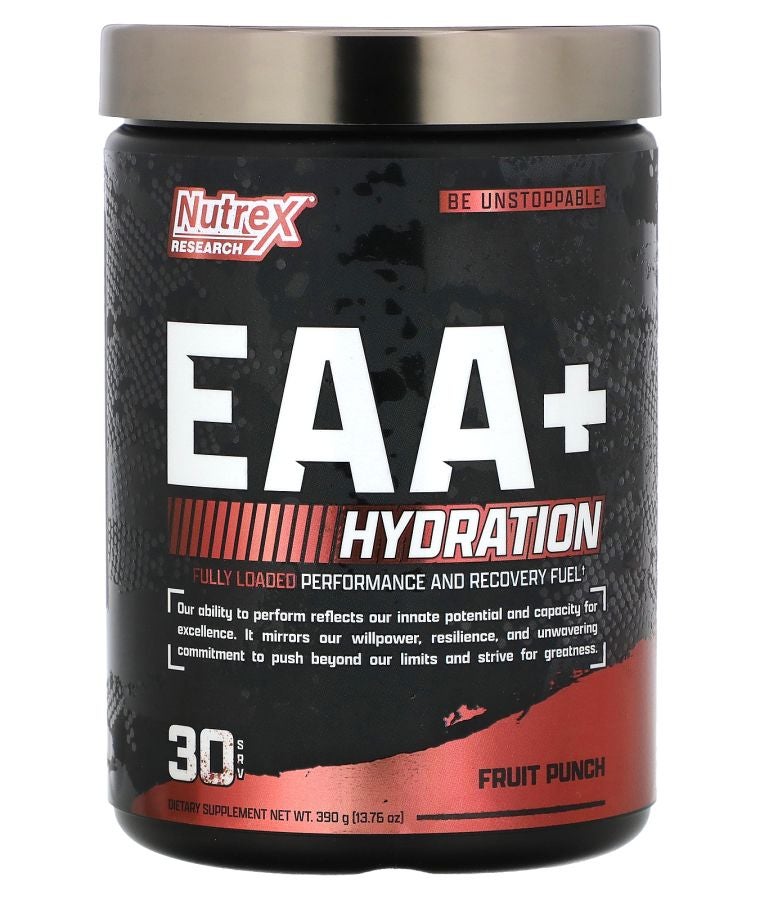 Nutrex Research EAA+ Hydration Fruit Punch 13.76 oz (390 g)