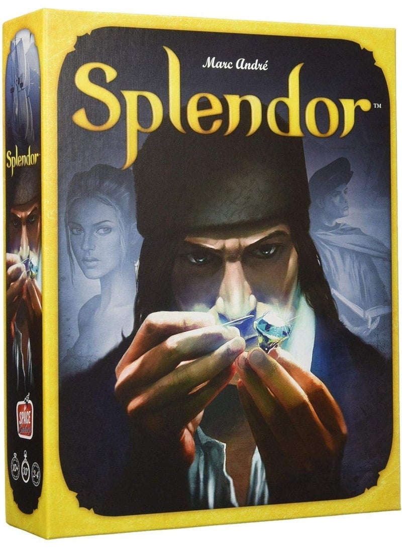 Splendor Board Game - Master The Art of Wealth and Prestige! - Engaging Gem Mining Strategy Game for Kids & Adults, Ages 10+, 2-4 Players, 30 Min Playtime - Image 1
