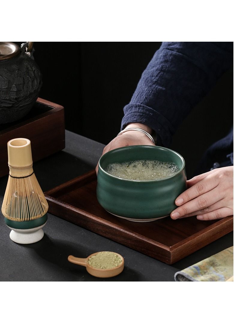 XiuWoo matcha green tea four piece set - Image 3