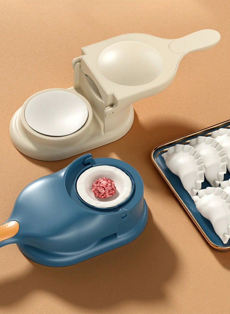 ISHWAZ Pie and Dumpling Maker, Dough Presser and Dough Skin Wrapper Mould, Perfect For Dumplings, Ravioli, Tortillas, Burritos, Baking Mold For Empanada, Dumpling Maker For Fruit pies and Chicken Patties - Image 5