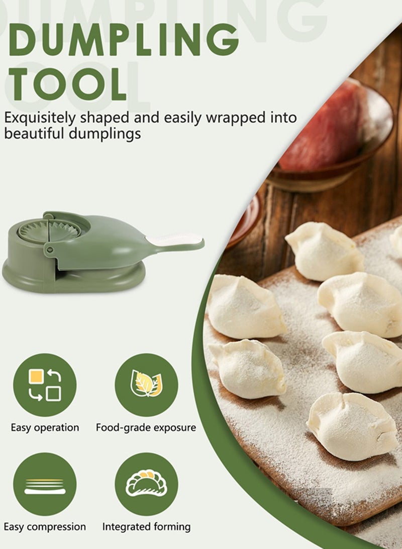 ISHWAZ Pie and Dumpling Maker, Dough Presser and Dough Skin Wrapper Mould, Perfect For Dumplings, Ravioli, Tortillas, Burritos, Baking Mold For Empanada, Dumpling Maker For Fruit pies and Chicken Patties - Image 4