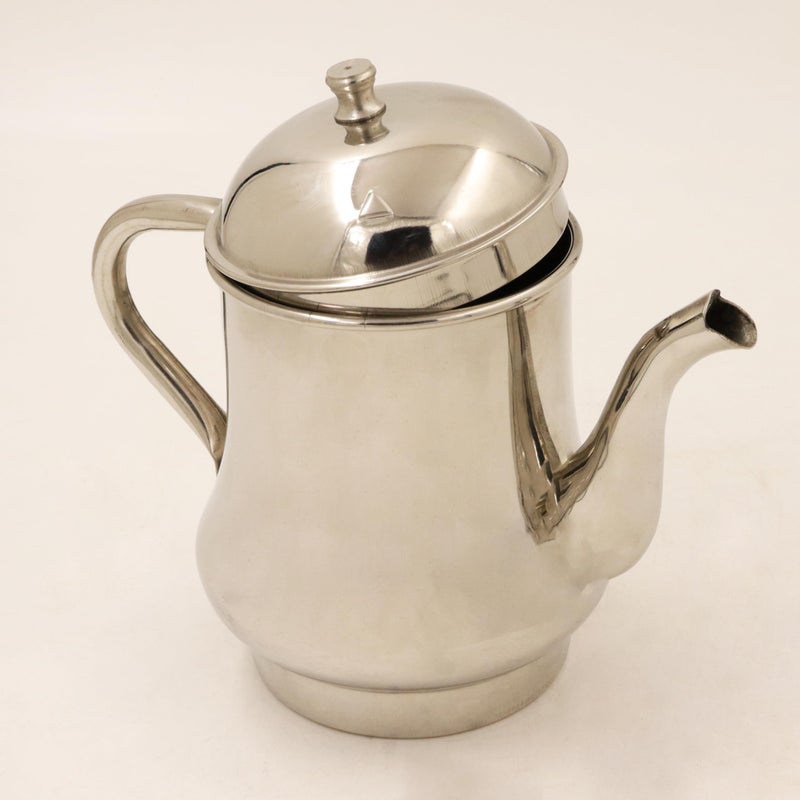 Spillbox Stainless Steel Tea Coffee Kettle|Tea Pot|Serving Kettle|Water Kettle with Lid for Hot|Cold Beverages with Classic Handle-Tea Pot Rio Size2 - Image 3
