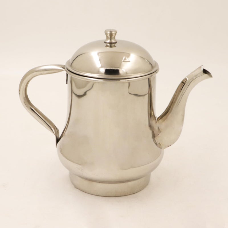 Spillbox Stainless Steel Tea Coffee Kettle|Tea Pot|Serving Kettle|Water Kettle with Lid for Hot|Cold Beverages with Classic Handle-Tea Pot Rio Size2 - Image 1