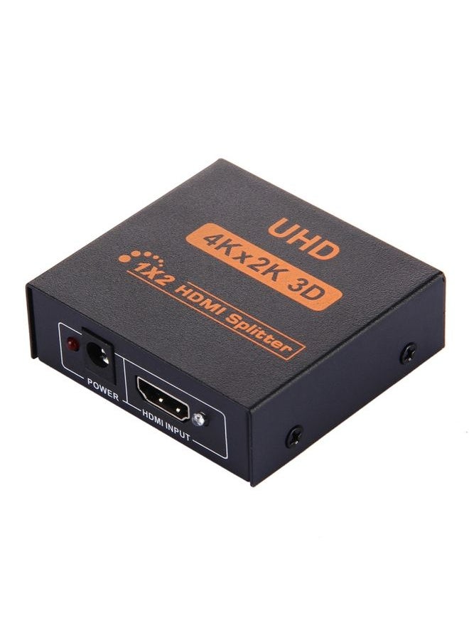 BURAQ - FY1409E Mini V1.3 UHD 4K x 2K 3D 1 x 2 HDMI Splitter(Black) - Image 1