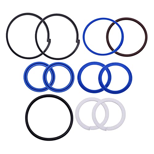 AIPICO Steering Cylinder Seal kit Hydraulic Seal Kit Replacement for Case 570LXT 570MXT 580L 580M 585G 590 Super L 586G Ford 555E 575E 655E 675E D149739 85805990 - Image 3