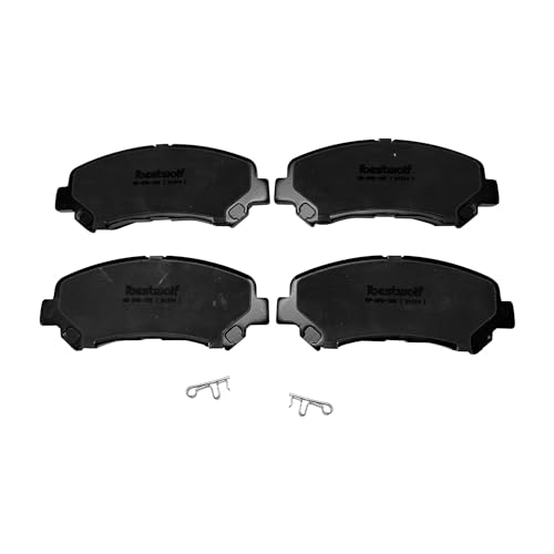 IBESTWOLF Front and Rear Ceramic Brake Pads for 2009-2014 2016-2017 Nissan Maxima, Disc Brake Pad Replacement P-1374 P-1415 - Image 2