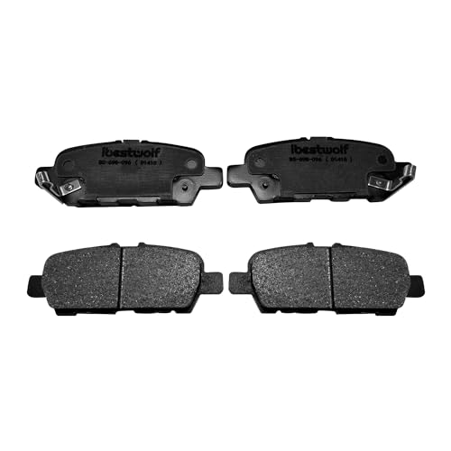 IBESTWOLF Front and Rear Ceramic Brake Pads for 2009-2014 2016-2017 Nissan Maxima, Disc Brake Pad Replacement P-1374 P-1415 - Image 5