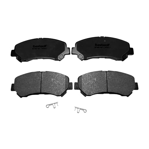 IBESTWOLF Front and Rear Ceramic Brake Pads for 2009-2014 2016-2017 Nissan Maxima, Disc Brake Pad Replacement P-1374 P-1415 - Image 4