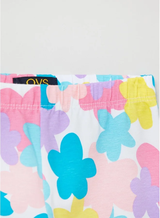 Ovs OVS Leggings With Flower Print