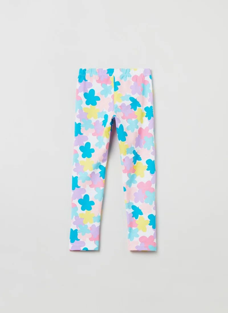 Ovs OVS Leggings With Flower Print