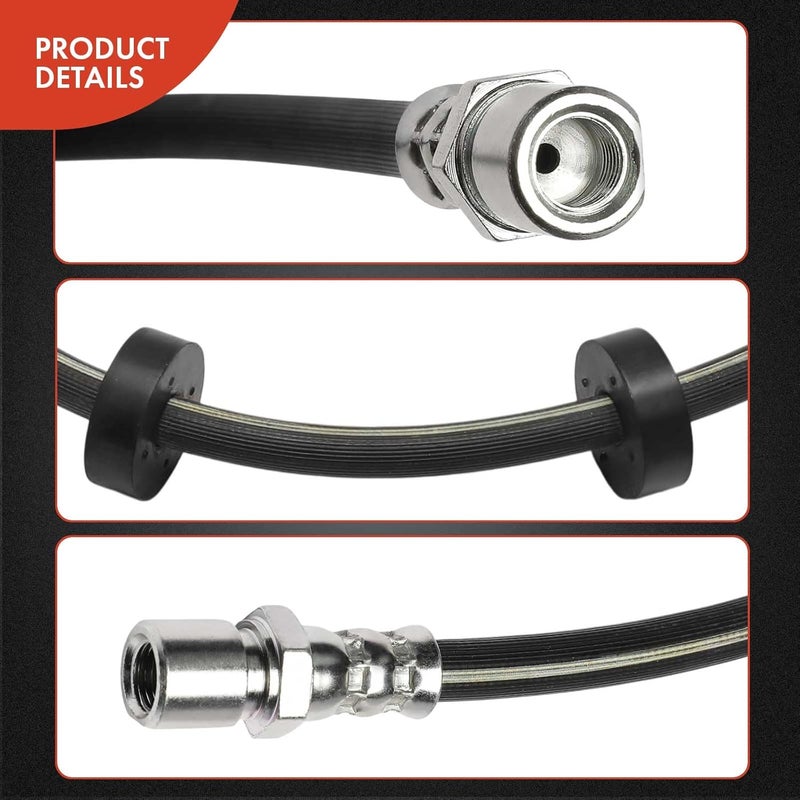 A-Premium Brake Hydraulic Hose for Jaguar XJS 1993-1996 - Image 5