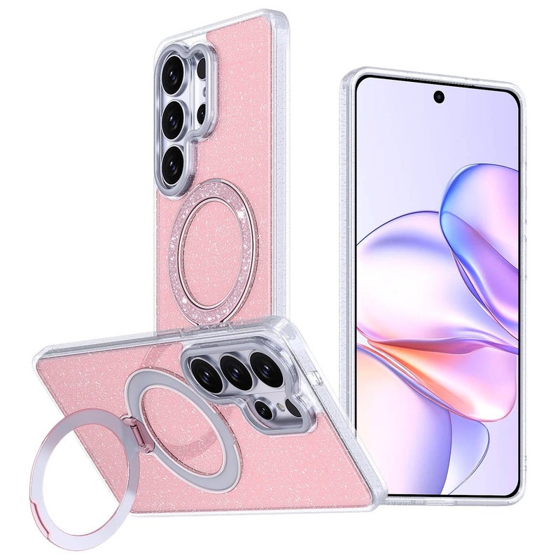 MagSafe Samsung Galaxy S26 Ultra TPU Case Protective for Samsung S26 Ultra Samsung S26 and Kickstand in Clear finish - Image 2