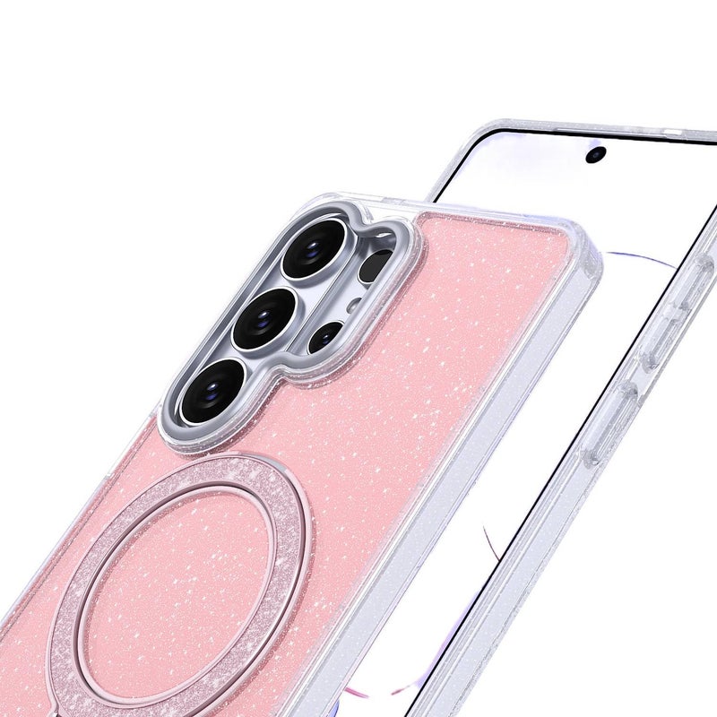 MagSafe Samsung Galaxy S26 Ultra TPU Case Protective for Samsung S26 Ultra Samsung S26 and Kickstand in Clear finish - Image 3