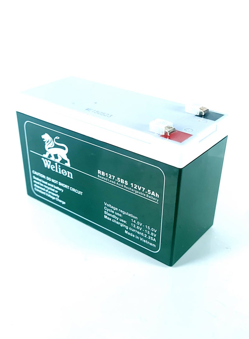 Welion Gel Battery 12V 7.5Ah Made in Vietnam