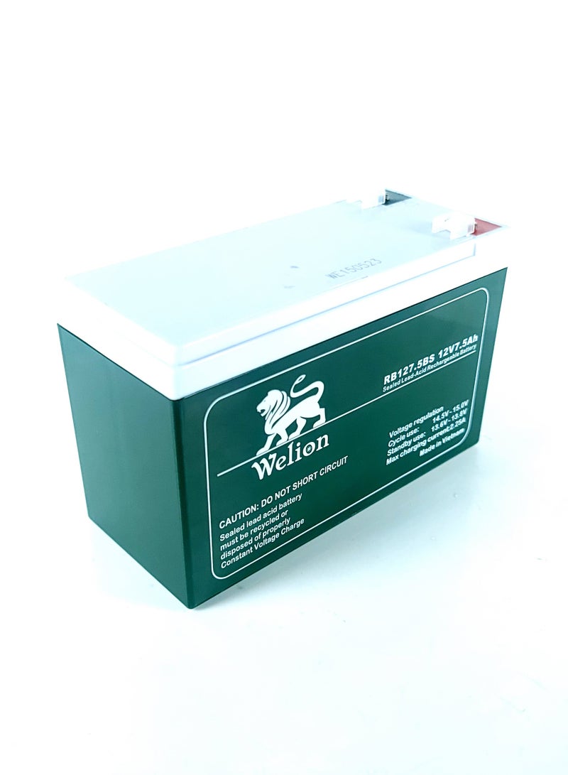 Welion Gel Battery 12V 7.5Ah Made in Vietnam
