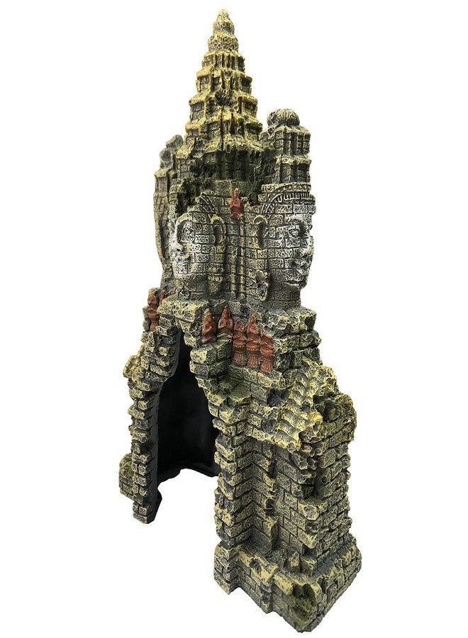 SLOCME Aquarium Large Buddha Plastic Statue Decorations - Aquarium Buddha Ornament with Hole for Betta Fish to Swim Through - Image 5