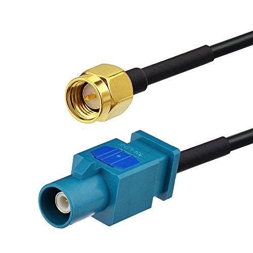 Bingfu Fakra Z Male to SMA Male Vehicle Antenna Adapter Cable 30cm 12 inch for Car Stereo Android Head Unit GPS Navigation FM AM Radio Sirius XM Satellite Radio 4G LTE TEL Telematics Bluetooth Module - Image 5