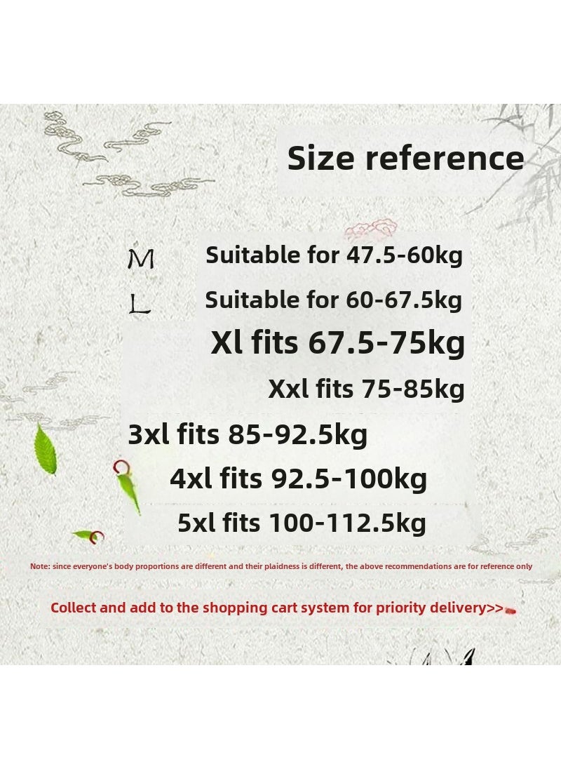 Generic - Chinese Style Corduroy Casual Pants Mens Brown - Image 1
