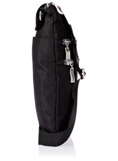 Baggallini Womens Comrade 3Zip Crossbody Cross Body Handbag Black With Sand Lining One Size Us  - Image 3