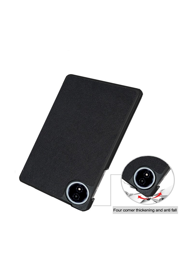 عام غطاء Teclast M50 Plus المغناطيسي ثلاثي الطيات - غطاء واقي بكامل التغطية، مقاوم للصدمات، من جلد PU، بتركيب دقيق - Image 2