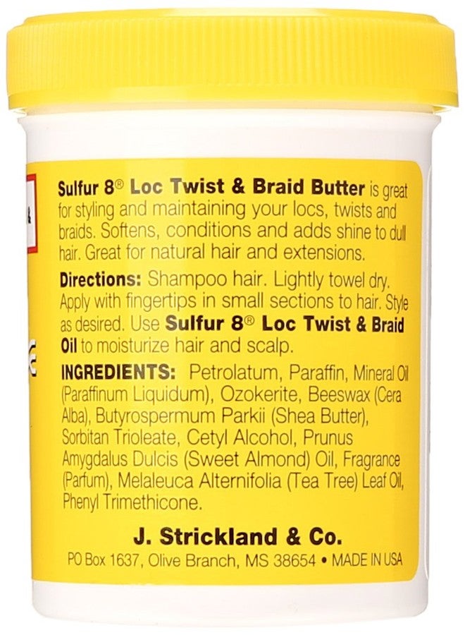 Sulfur 8 Loc Twist and Braid Butter, 4 Ounce - Image 2