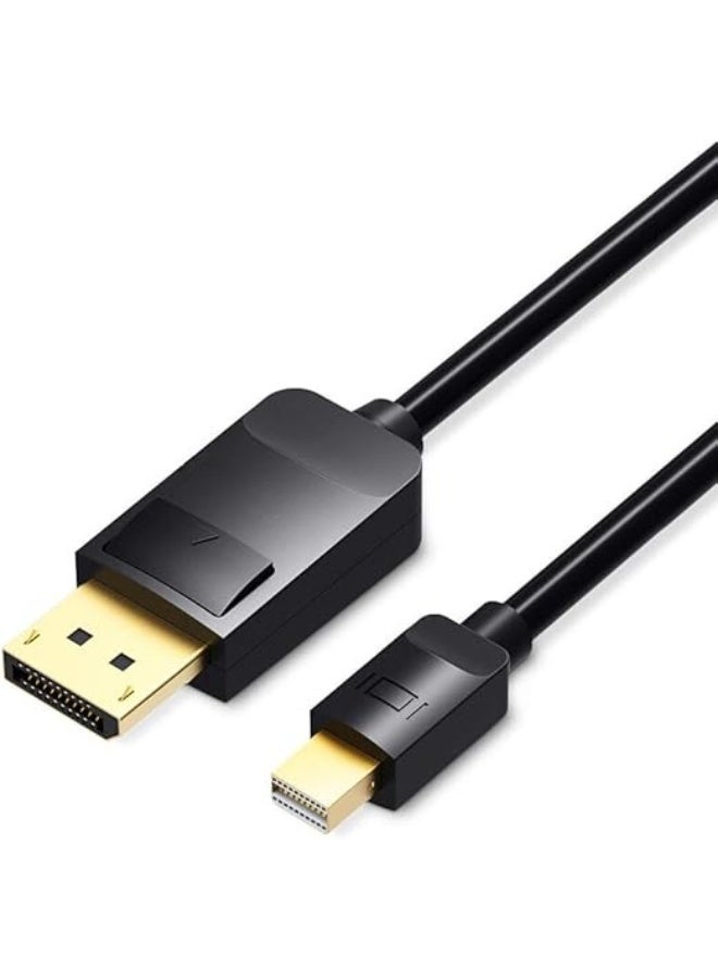 Mini DP to DP Adapter Cable 3m - High-Quality 4K@60Hz Male to Male Cord - Durable Replacement Cable for Laptops and Projectors - Practical for Professional Use - Image 2