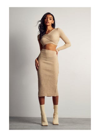 Asymmetric Knitted Midi Dress - pzsku/Z07A304860C65E1FAF309Z/45/_/1701269719/51c0c8ba-70b1-47d2-847b-0f058a47734b