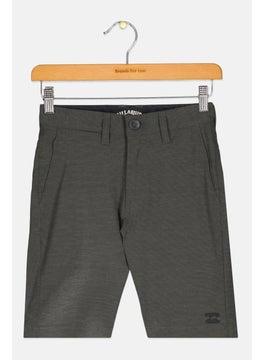 Billabong Kids Boy Sportswear Fit Micro Stripe Walking Short, Dark Grey  - Image 1