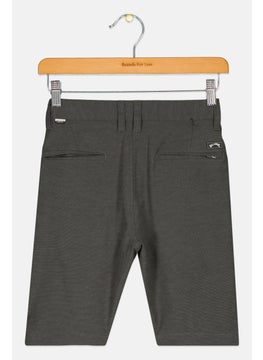 Billabong Kids Boy Sportswear Fit Micro Stripe Walking Short, Dark Grey  - Image 2