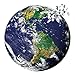 MaxRenard Game 1000 Pieces Jigsaw Puzzle Round Puzzle Toy The Earth - Image 2