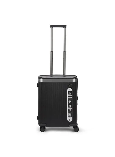 Echolac Dynasty 55cm Hardcase Non-Expandable 4 Double Wheel Cabin Luggage Trolley