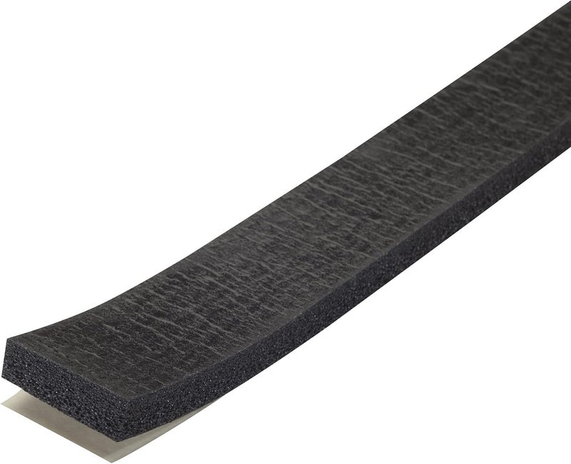 M-D Building Products 43155 Black Sponge Window Seal for Medium Gaps - 1/4 in. x 1 in. x 10 ft. - Image 1